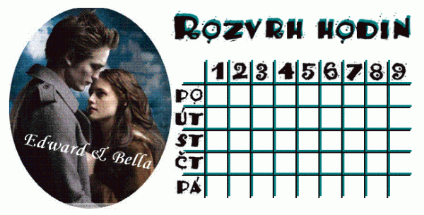 rozvrh