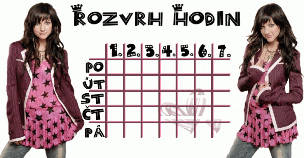 rozvrh